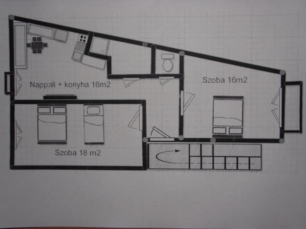 Mars Ii. Apartman Lejlighed Szeged Eksteriør billede